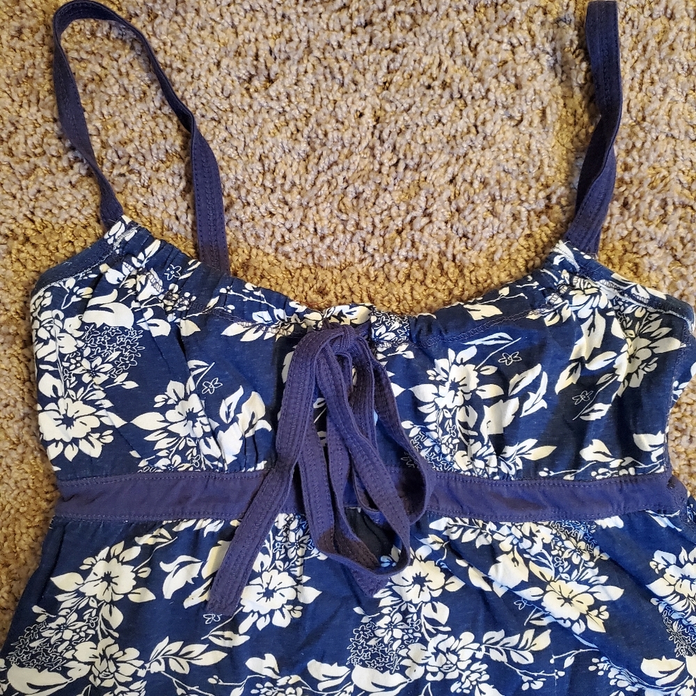 Floral tank top